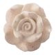 Cream And Pink Big Rose Crackle Ceramic Cupboard Knobs